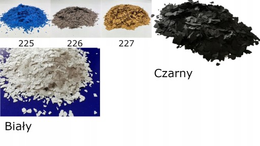 Ozdobné lupienky na podlahové živicové farby