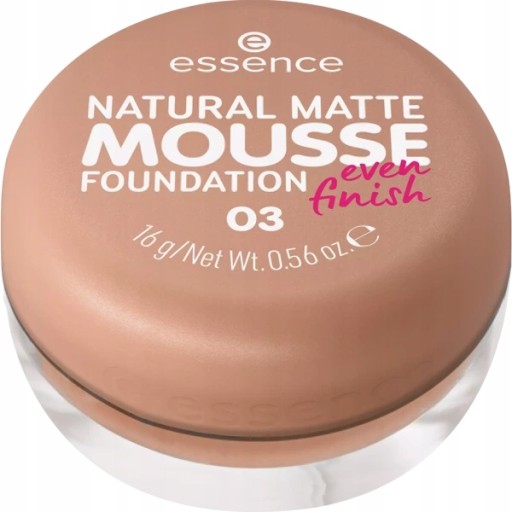 ESSENCE NATURAL MATTE MOUSE FOUNDATION 03