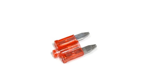Mini tanierová poistka s LED 10A – 11 mm