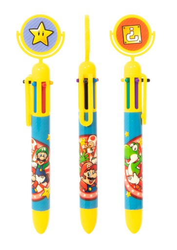 Viacfarebné pero Super Mario do školy