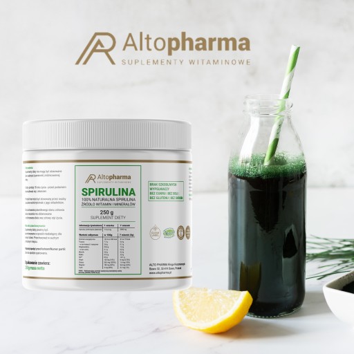 SPIRULINA prášok 250g DETOX ALGAE VEGE IMUNITY
