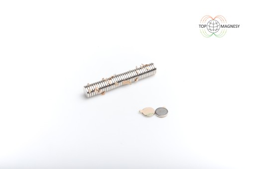 Neodymový magnet MW 10x1,5 N38 s lepidlom 3M 10 ks