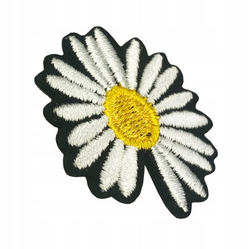 TERMO nášivka Nažehľovacia výšivka Daisy Flower