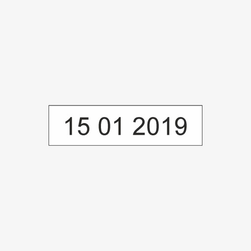 MINI ČÍTAČKA LESKLÁ S 309 zn