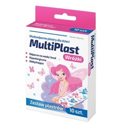 MultiPlast detské nášivky víly, 10 kusov
