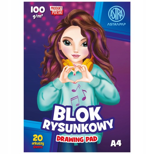 A4 podložka na kreslenie Astra