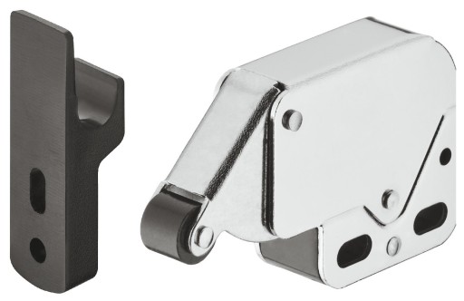 NÁBYTOK HAFELE ZÁPADKA MINI ZÁPADKA PUSH LOCK, ČIERNA