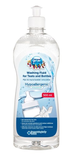 CANPOL Tekutý prípravok na čistenie fliaš a cumlíkov 500 ml