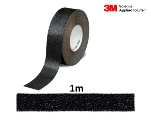25mmx1m SAFETY WALK 3M páska protišmyková 610 čierna