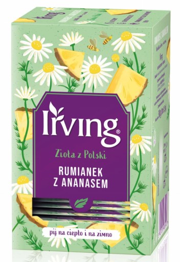 BYLINKOVÝ ČAJ RUMANČEK S ANANÁSOM Irving 20T