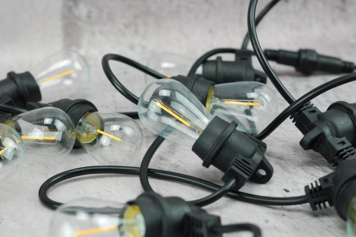 0,5W Edison LED žiarovka na girlandy e27