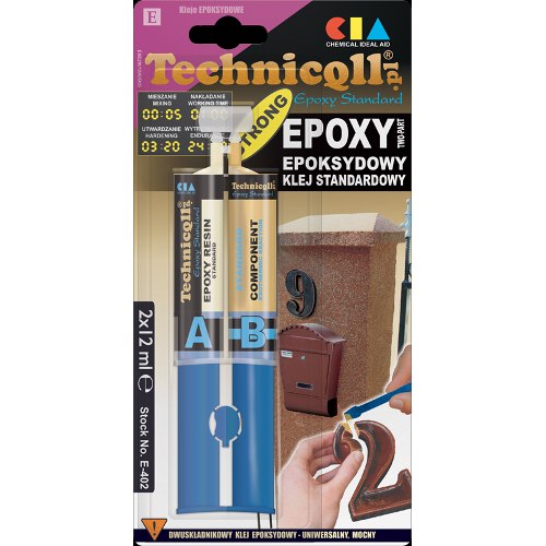 TECHNICQLL ŠTANDARDNÉ EPOXIDOVÉ LEPIDLO 2X12 ML