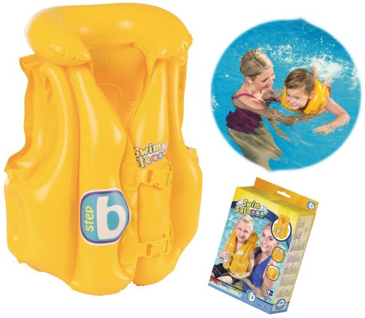 BEZPEČNÉ PLÁVANIE BESTWAY PLÁVACIA VESTA PRE NAUČENIE SA PLÁVAŤ