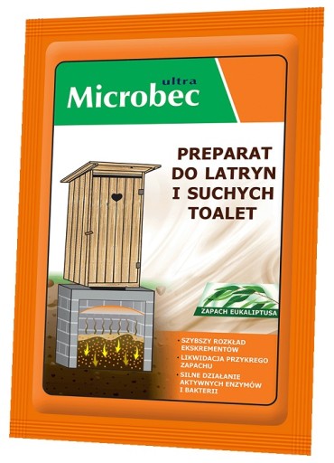 MICROBEC ULTRA Baktérie pre suché toalety a latríny