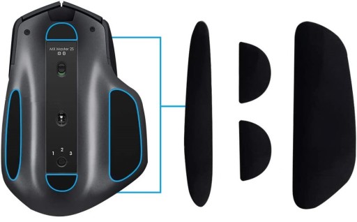 TEFLON slidery pre LOGITECH MX Master 2 / 2S