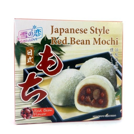 Mochi ryžové sušienky s červenou fazuľou 140g