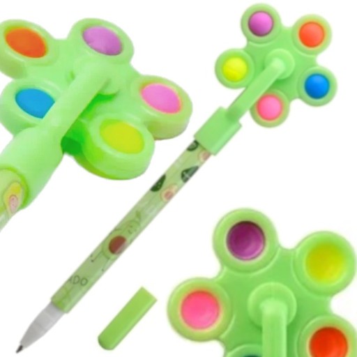 PEKNÉ MODRÉ PERO PRE ŠKOLSKÚ SPINNER POP IT