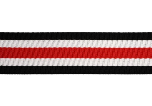 38 mm pruhovaná bavlnená páska