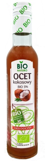 Kokosový ocot 0,05 250 ml bionaturo