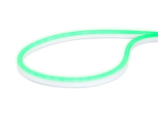 LED PÁS 230V 2835 1M IP68 NEON ZELENÝ