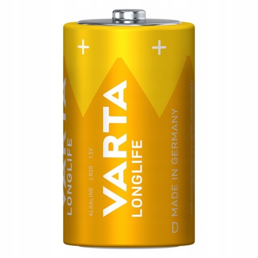 Alkalická batéria Varta LR20 R20 D 2 ks. 16500 mAh