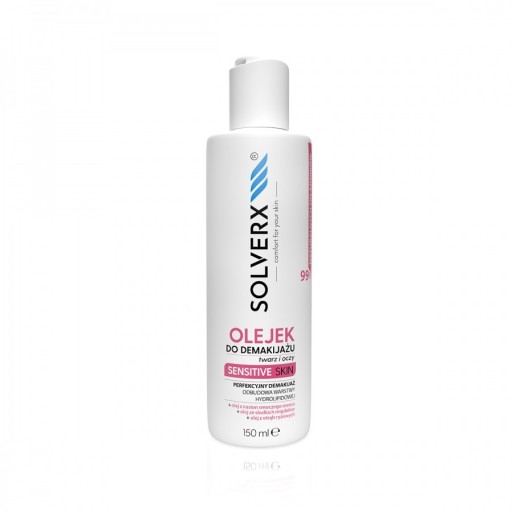 Olej na odličovanie tváre SOLVERX Sensitive Skin