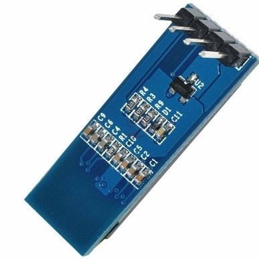 OLED displej 128x32 0,91 biely I2C SSD1306
