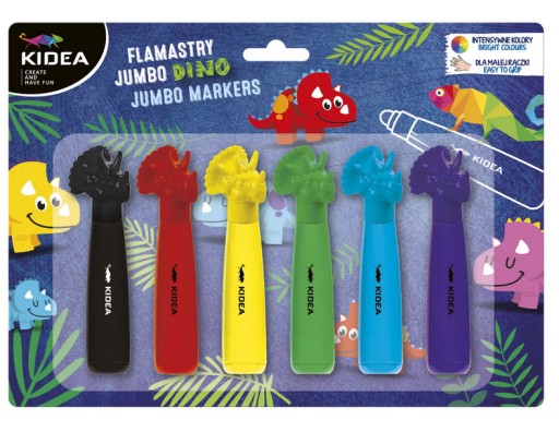 Fixky, fixky pre deti, hrubé fixy, DINOSAURY