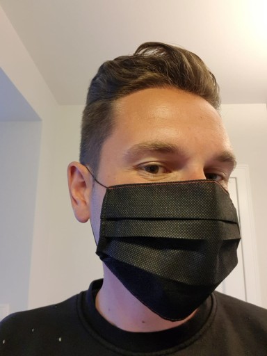 Ochranná maska na opakované použitie, 3 kusy