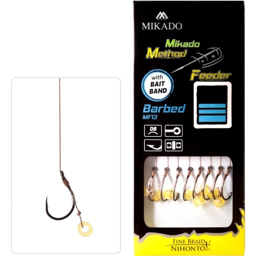 Mikado Rig pre metódu 12 s 0,12 pletenou gumou