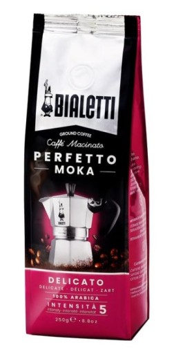 Bialetti Perfetto Moka Delicato mletá káva 250g