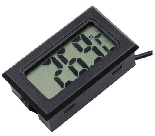 ELEKTRONICKÝ DIGITÁLNY CUKRÁRNY TEPLOMER S AKVÁRIOVÝM ZOBRAZOVAČOU SONDY