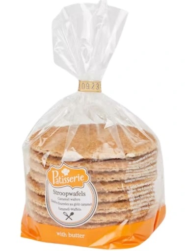 Holandské karamelové vafle 400g náplň