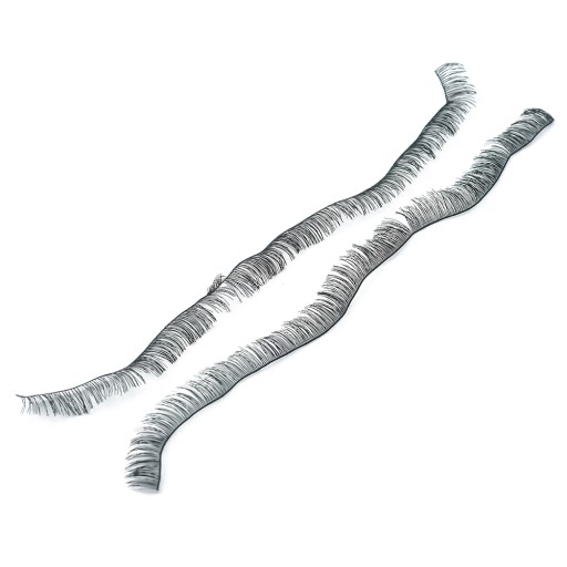 Riasy pre hračky, bábiky, vlákno, čierne, 195x8mm, 4ks