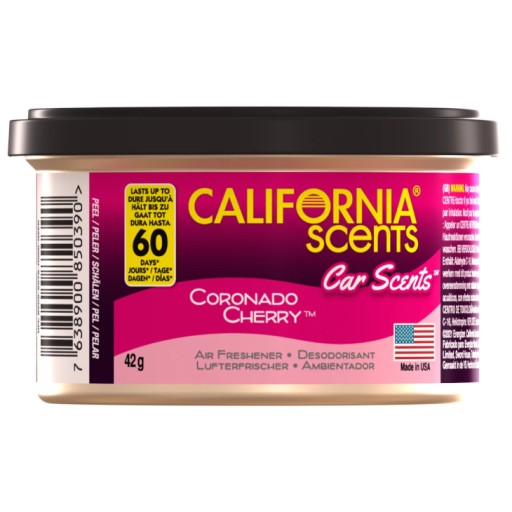 CALIFORNIA Scents CORONADO ČEREŠNÁ VÔŇA MÔŽE PERMANENTNÚ VÔŇU ČEREŠŇOV