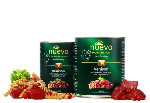 NUEVO VENISON dospelý pes 800g