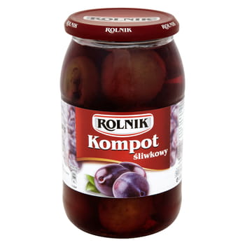 Rolnik slivkový kompót 900ml