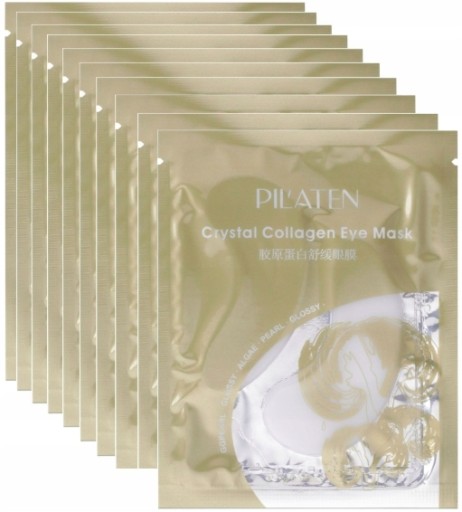 PILATEN COLLAGEN FLAKES OČNÁ KRYŠTÁLOVÁ MASKA 10 KS