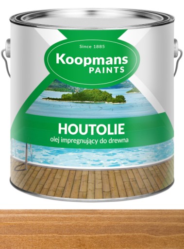 Koopmans Houtolie vzorka oleja na drevo 100 ml orech
