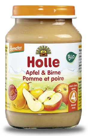 Holle BIO Jablkový a hruškový dezert Demeter