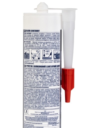 TITÁNOVÝ SANITÁRNY SILIKÓN BIELY RÝCHLOtvrdnúci 280ml 1ks