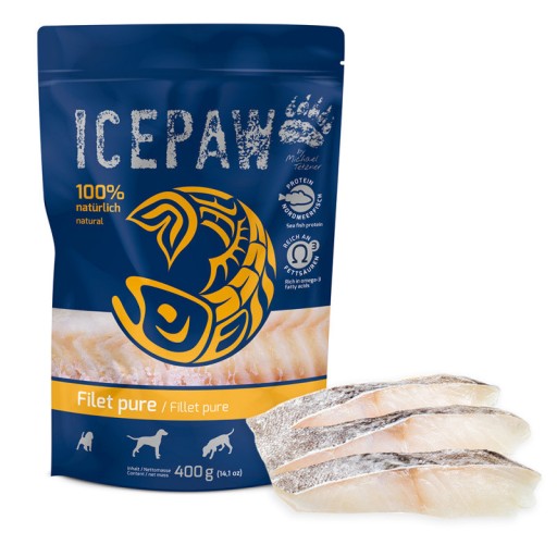 ICEPAW Filet Pure - filet z tresky pre psov