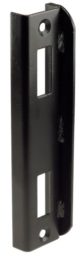HÁK BRÁNY 186mm SIGNÁLOVÝ ODOLNÝ ZARÁŽKA ČIERNY POZINK.