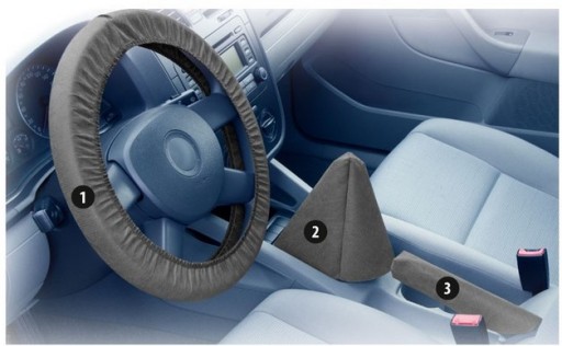 Kryty na volant/prevodovku a brzdovú páku