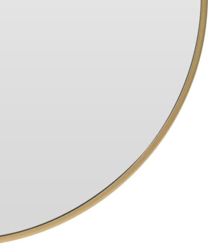 Nástenné zrkadlo Home Styling Collection, kruh, 29 cm