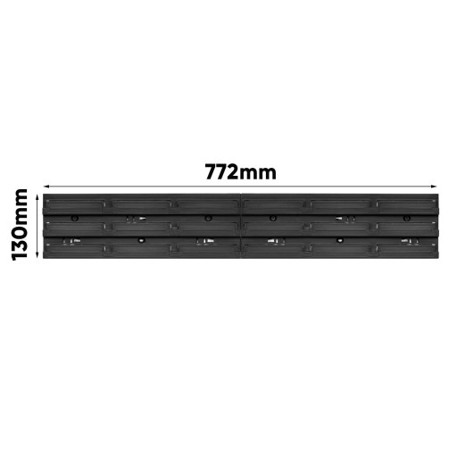 Nástenná doska na náradie 130 x 772 mm dielenská