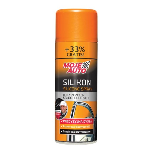 Moje Auto Silikón na tesnenia, bezfarebný, 200 ml
