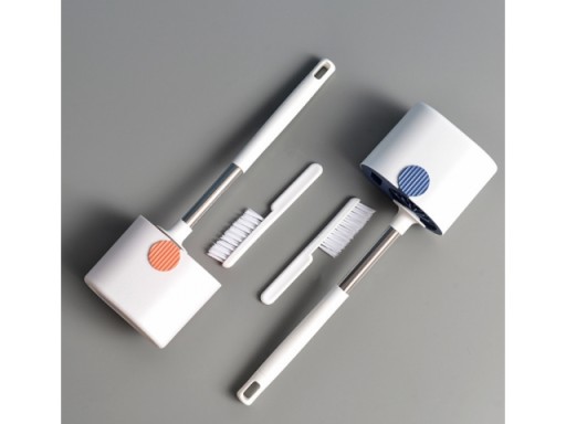 2v1 SILIKÓNOVÁ TOALETNÁ KEFA NA WC 80