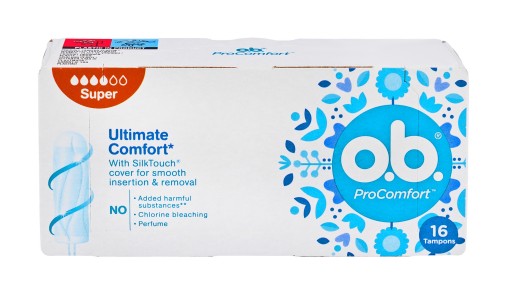 O.B. ProComfort Super pohodlné tampóny 16 kusov