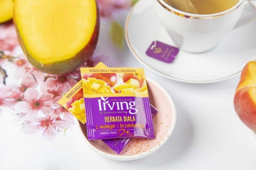 Irving mango a broskyňa expresný biely čaj 30 g